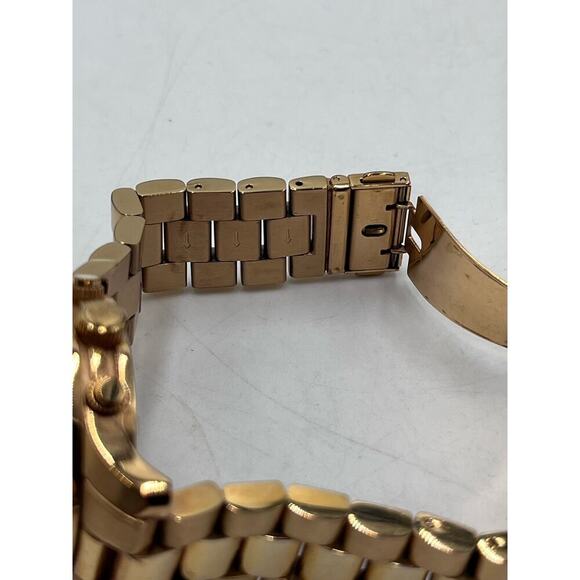 Michael Kors Runway Chronograph Rose Gold Stainless Steel Womens Watch MK5128 - Picture 13 of 14